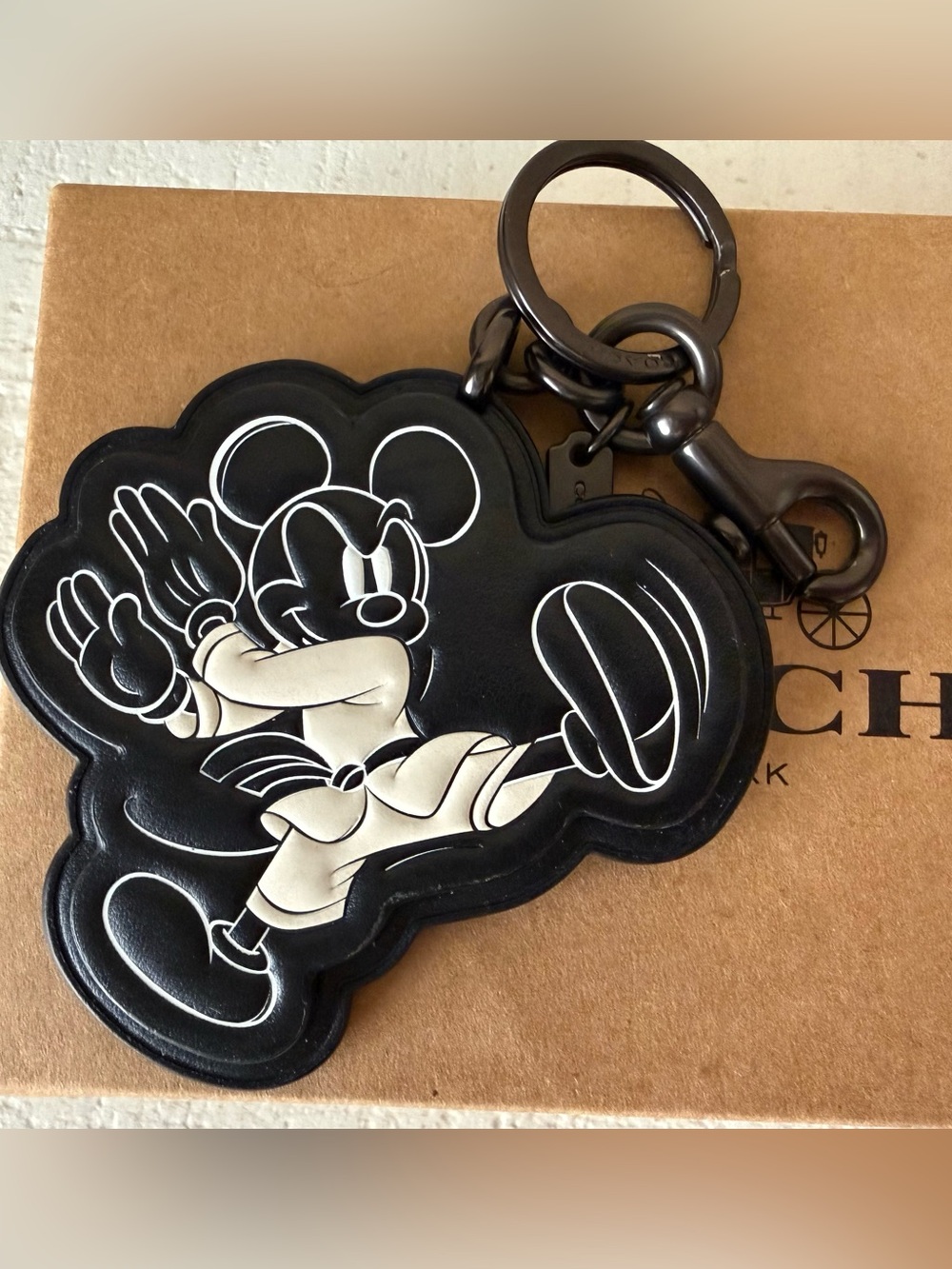 Coach Mickey Mouse Bag Charm, Japan Exclusive